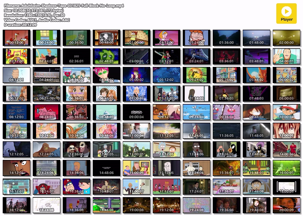 Adult Swim Shadows Tape 031825 Preview